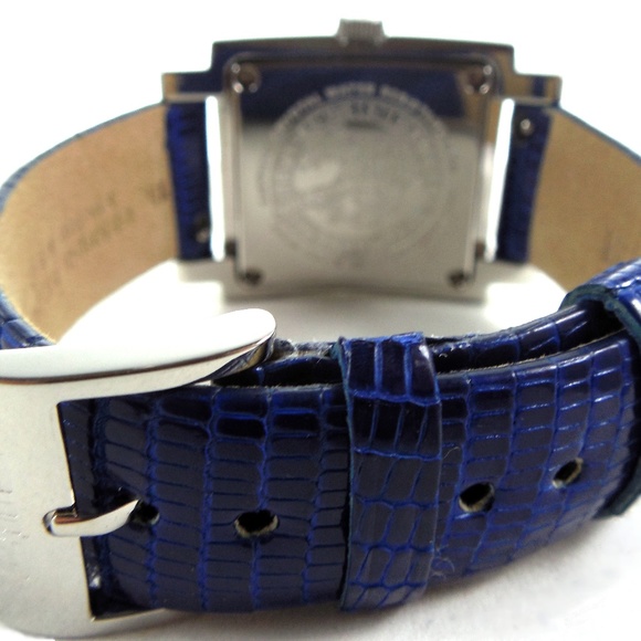 Blue Sapphire Diamond 3.37 Tcw Unisex Luxury Watch main image 5